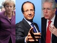 monti-hollande-merkel